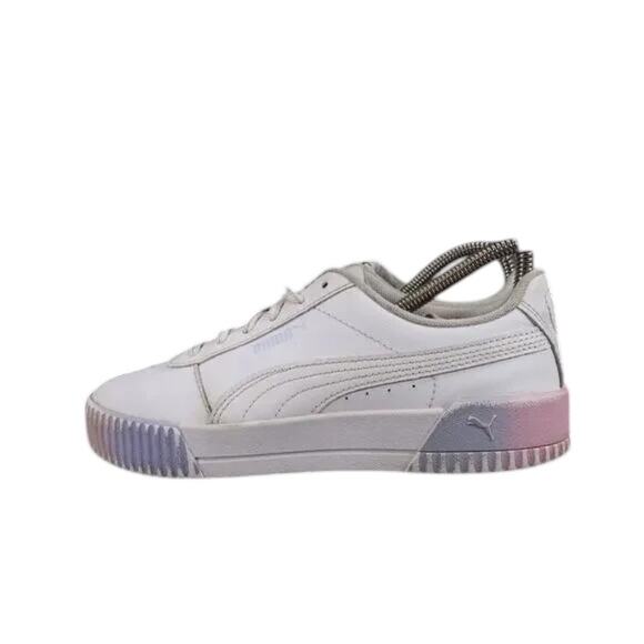 Puma Shoes Womens 7 Sneakers Lifestyle Trainers Carina Street Pastel Platform - Picture 2 of 12